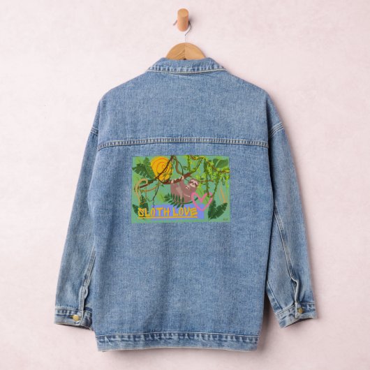 Luiaard, Safari Theme Denim Jacket (Hangar)