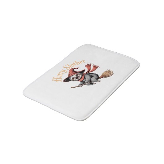 Luiaard Schattige Halloween Witch Funny Essential  Badmat (Gekanteld)