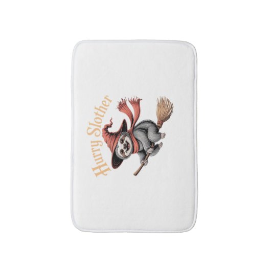 Luiaard Schattige Halloween Witch Funny Essential  Badmat (Voorkant Verticaal)