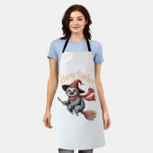 Luiaard Schattige Halloween Witch Funny Essential  Schort (Gedragen)