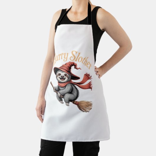 Luiaard Schattige Halloween Witch Funny Essential  Schort (Insitu)