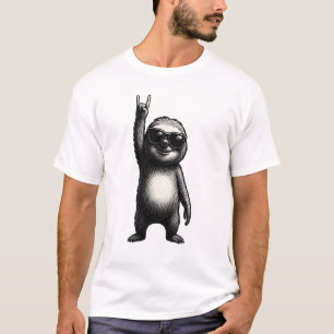 Luiaard Schommel Dans T-shirt