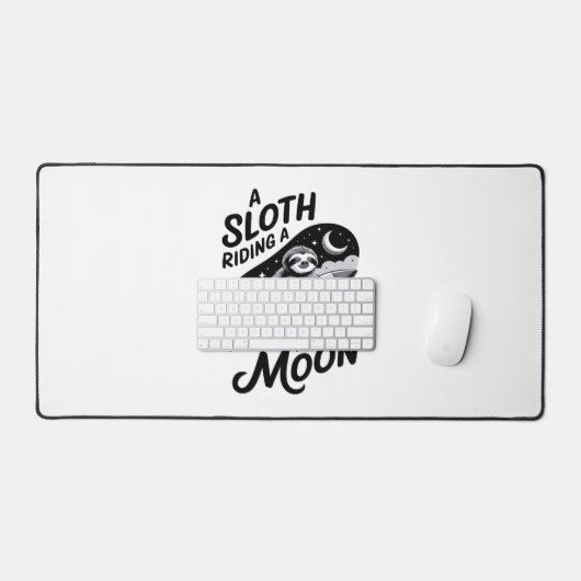 Luiaard Shirt Animals Autumn Pumpkin Bureaumat (Keyboard & Muis)