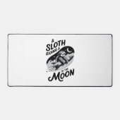 Luiaard Shirt Animals Autumn Pumpkin Bureaumat (Voorkant)