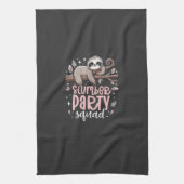 Luiaard Slaapfeest Squad Kinderen Meisjes Slaapfee Theedoek (Verticaal)