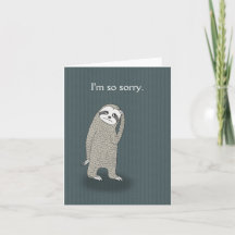 luiaard sorry schattig verdrietig luiaard krabben 