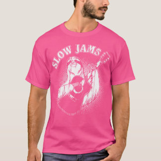 Luiaard speelt gitaar Luiaard Slow Jams T-shirt