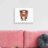 Luiaard Summer Beach Rocking Canvas Afdruk (Insitu (Woonkamer))