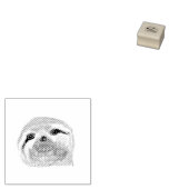 Luiaard Tekening Art Stamp Rubberstempel (Gestempeld)