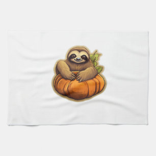 Luiaard thema Halloween Oversized T-Shirt_1 Theedoek