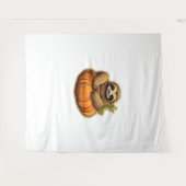 Luiaard thema Halloween Oversized T-Shirt_1 Wandkleed (Voorkant (horizontaal))