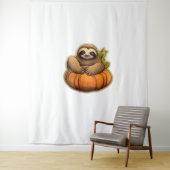 Luiaard thema Halloween Oversized T-Shirt_1 Wandkleed (In situ)