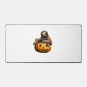 Luiaard thema Halloween Oversized T-Shirt Bureaumat (Voorkant)