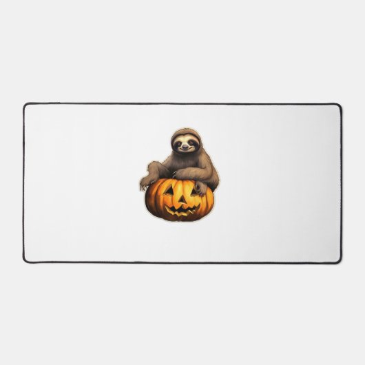 Luiaard thema Halloween Oversized T-Shirt Bureaumat (Voorkant)