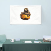 Luiaard thema Halloween Oversized T-Shirt Spandoek (Beurs)