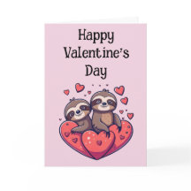 Luiaard Valentijnsdag