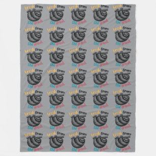 Luiaard Vliesdeken Fleece Deken
