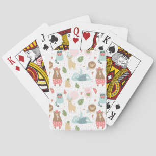 Luiaard & Vrienden Patroon Pokerkaarten