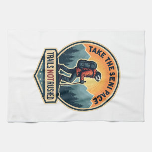 Luiaard Wandel T-Shirt met Retro Ontwerp Funny Slo Theedoek