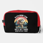 Luiaard Wandelavontuur Toilettasje (Voorkant)