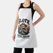 Luiaard Wandelen Squad Funny Camping Schort (Insitu)