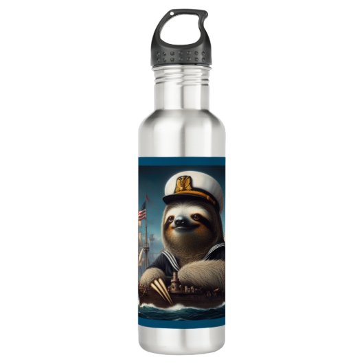 luiaard waterfles  (Voorkant)
