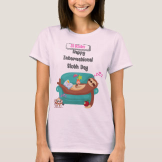 luiaardervaringsdag t-shirt