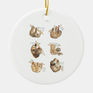 Luiaards Klassiek Keramisch Ornament