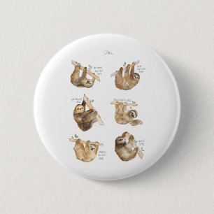 Luiaards Klassiek Ronde Button 5,7 Cm
