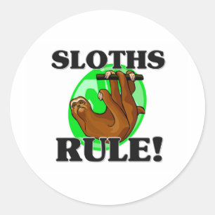 LUIAARDS Regel! Ronde Sticker