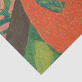 Luiaards rondhangen in bomen tissuepapier (Detail)