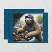 luiaarmonteur briefkaart (Voorkant / Achterkant)