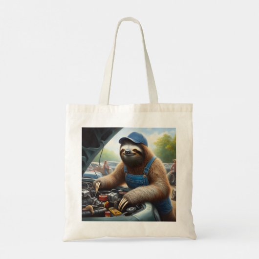 luiaarmonteur tote bag (Achterkant)