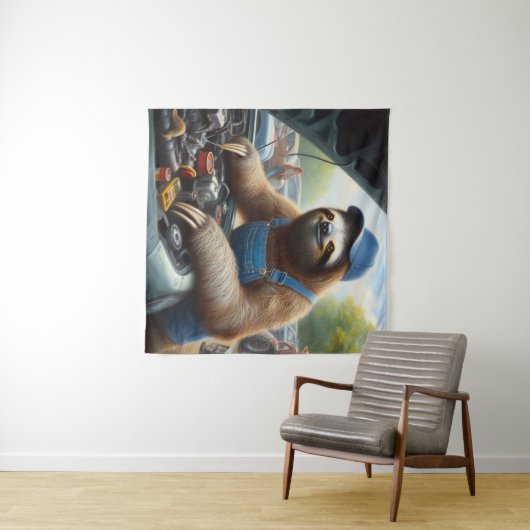 luiaarmonteur wandkleed (In Situ (horizontaal))