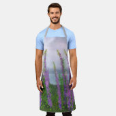  luibloemen door het meer schort (Gedragen)