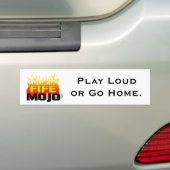 Luid Bumpersticker afspelen (Op auto)