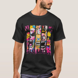 Luid en gedurfd - Graffiti Street Art Design T-shirt