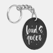 Luid en queer sleutelhanger (Voorkant Links)