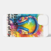 luid het geluid van muziek iPhone 13hoesje iPhone Hoesje (Achterkant horizontaal)