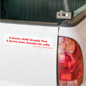 luid lachen bumpersticker (Op Truck)