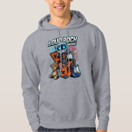 Luid Rock Muziek Robot Hoodie