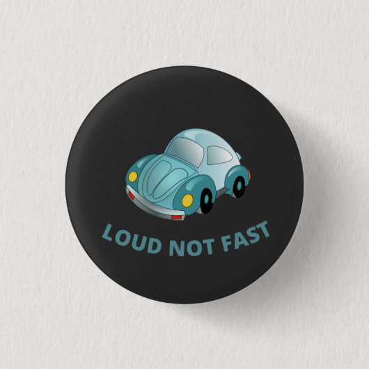 LUIDE NIET SNEl Ronde Button 3,2 Cm (Voorkant)