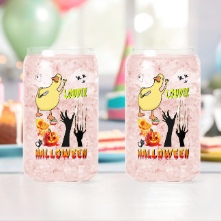 Luidere Barware Versplinterende Boo Zombie Hallowe Blikvorm Glas