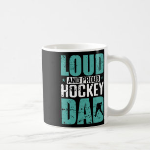 Luidruchtige Hockey Vader Sportieve Vader IJshocke Koffiemok
