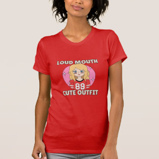 Luidruchtige Mond Schattig Outfit T-shirt