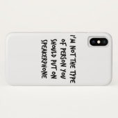 Luidspreker Case-Mate iPhone Case (Achterkant (horizontaal))