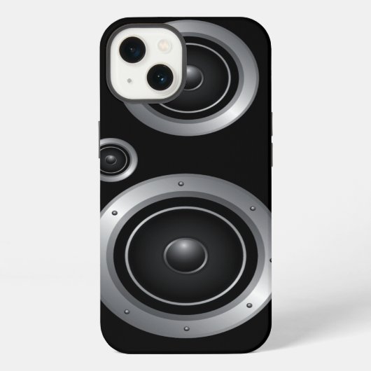 Luidspreker iPhone Hoesje (Achterkant)