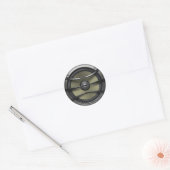 Luidspreker Ronde Sticker (Envelop)