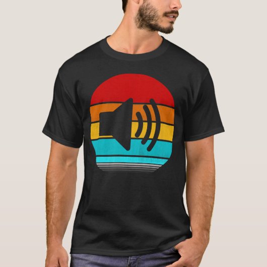 luidspreker t-shirt (Voorkant)