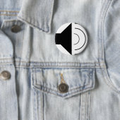 Luidspreker volume-up ronde button 5,7 cm (In situ)